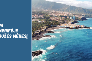 Orai tenerifėje gegužės mėnesį