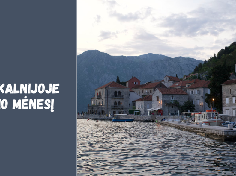 orai juodkalnijoje spalio mėnesį