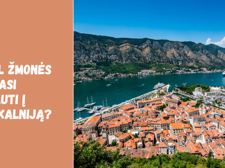 kodėl žmonės renkasi keliauti į juodkalniją?