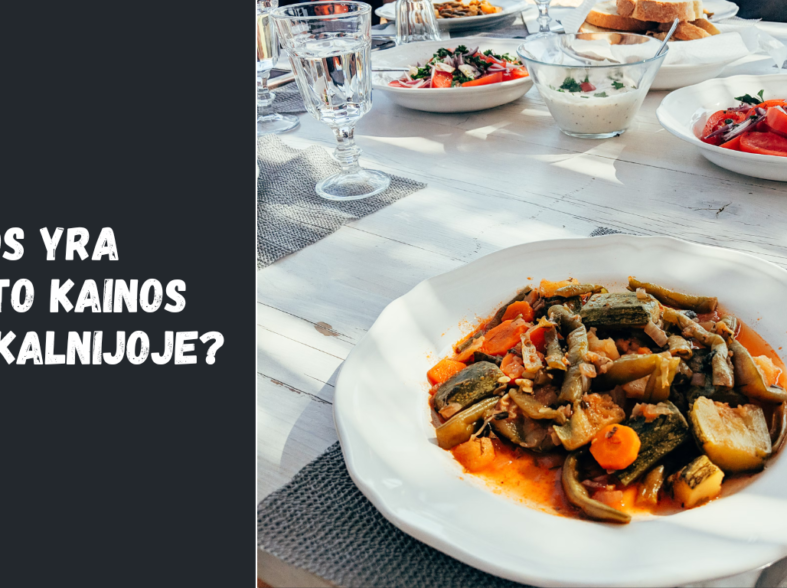 Kokios yra maisto kainos Juodkalnijoje?