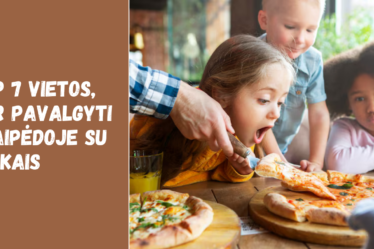 TOP 7 vietos, kur pavalgyti Klaipėdoje su vaikais