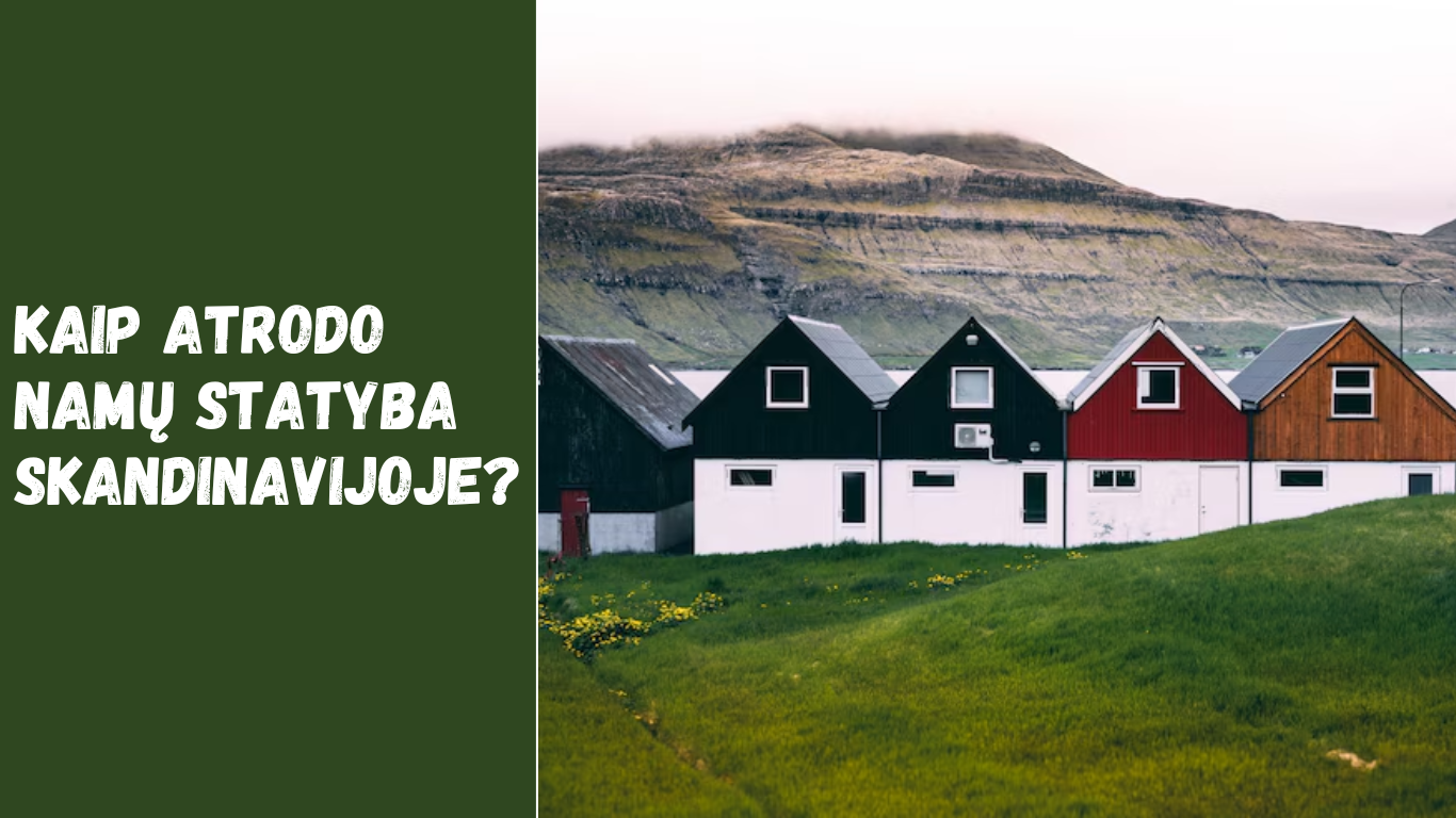 Kaip atrodo namų statyba Skandinavijoje?