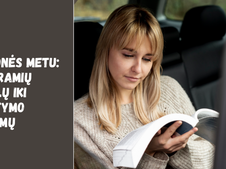 Kelionės metu: nuo ramių veiklų iki mąstymo žaidimų
