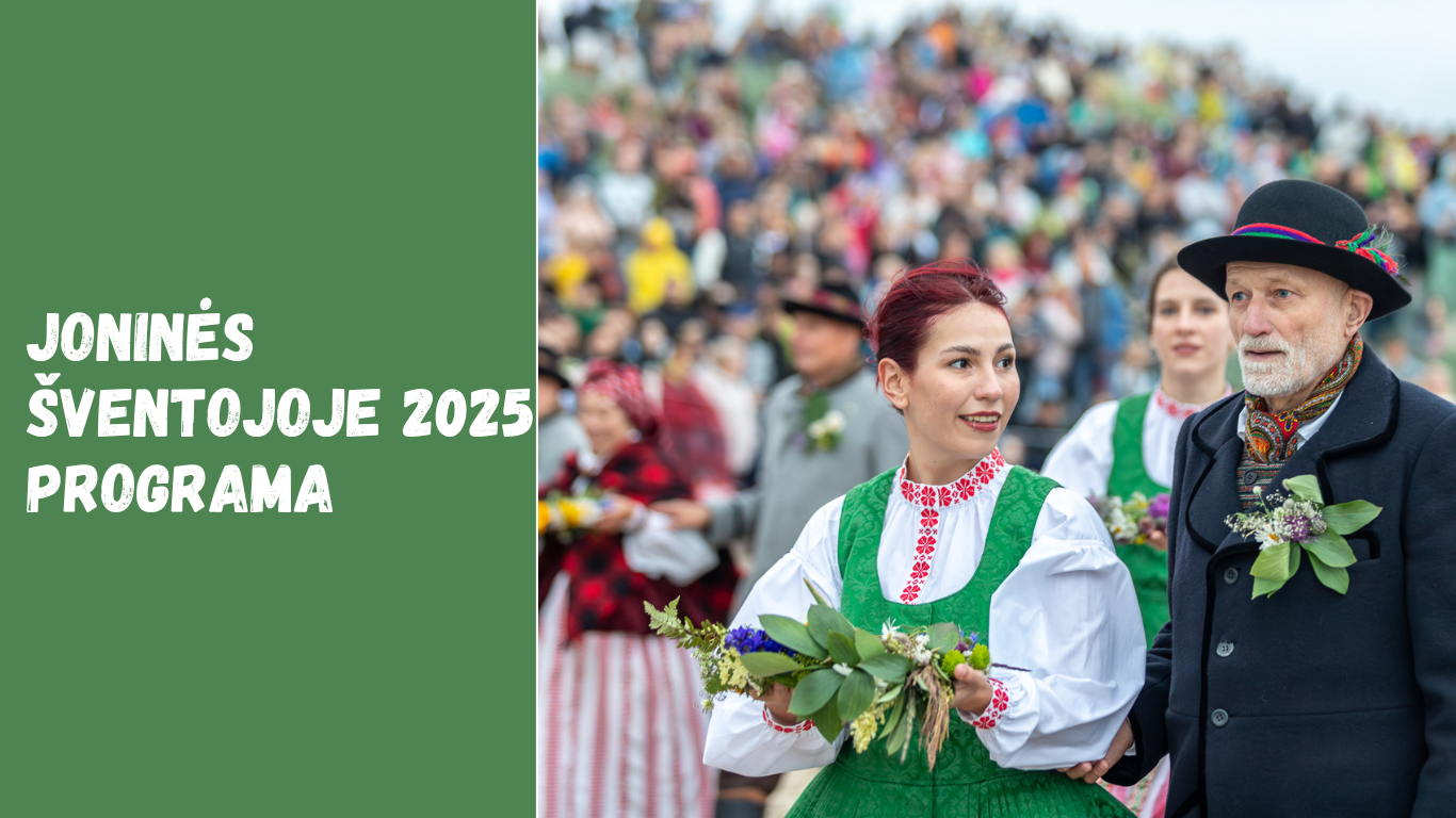 joninės šventojoje 2025 programa