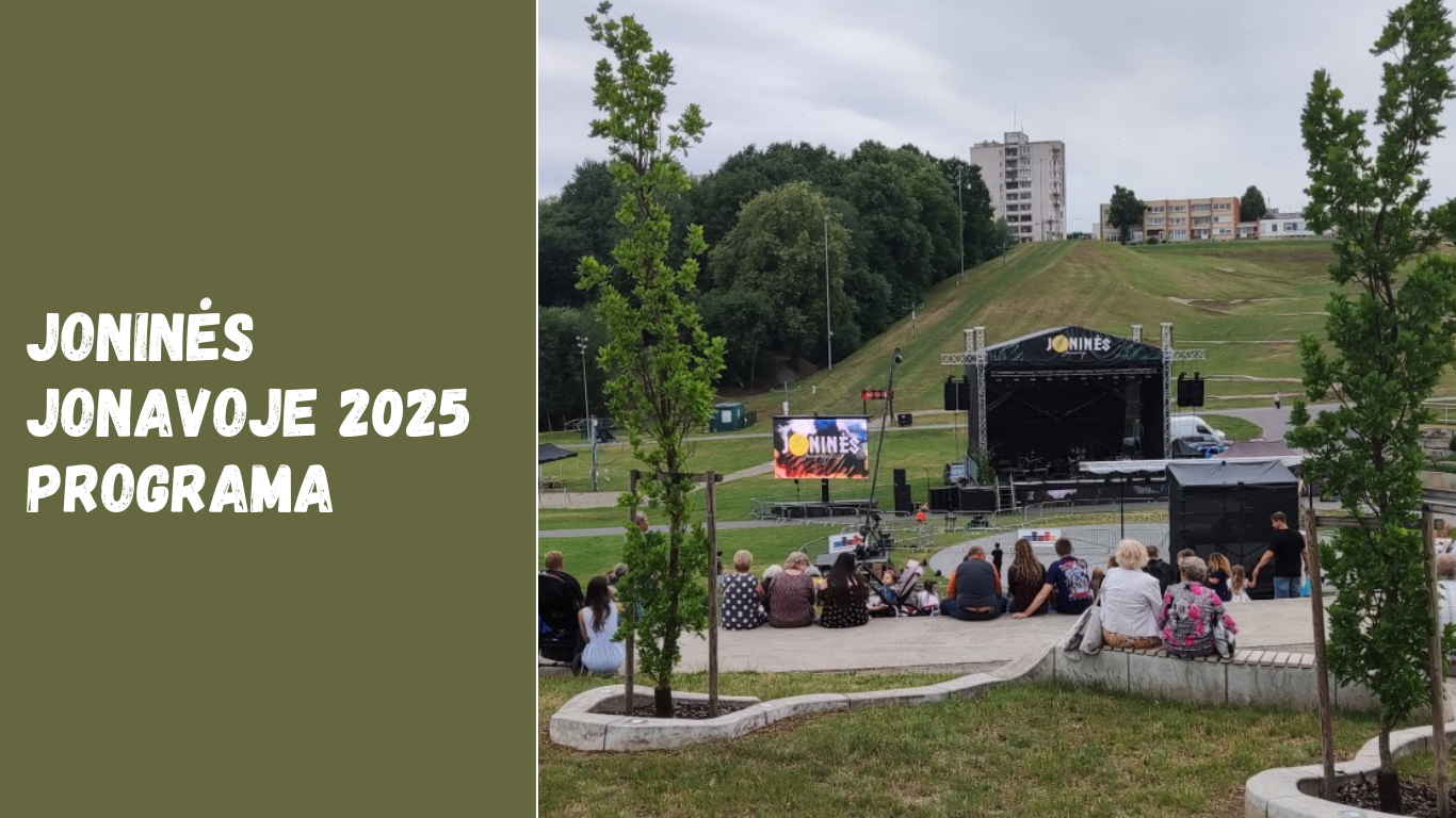 joninės jonavoje 2025 programa