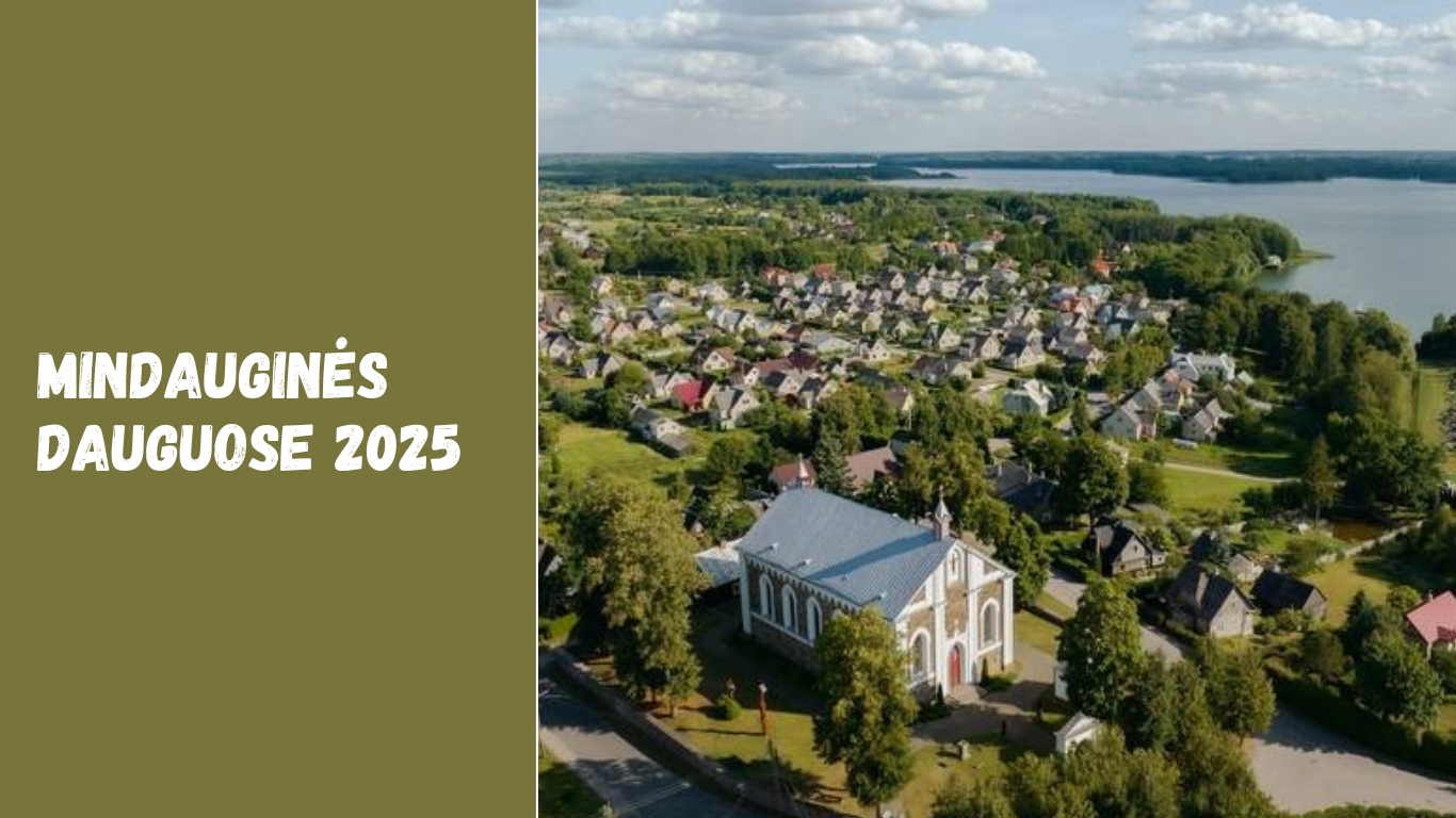 mindauginės dauguose 2025