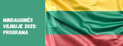 Mindauginės Vilniuje 2025: Programa