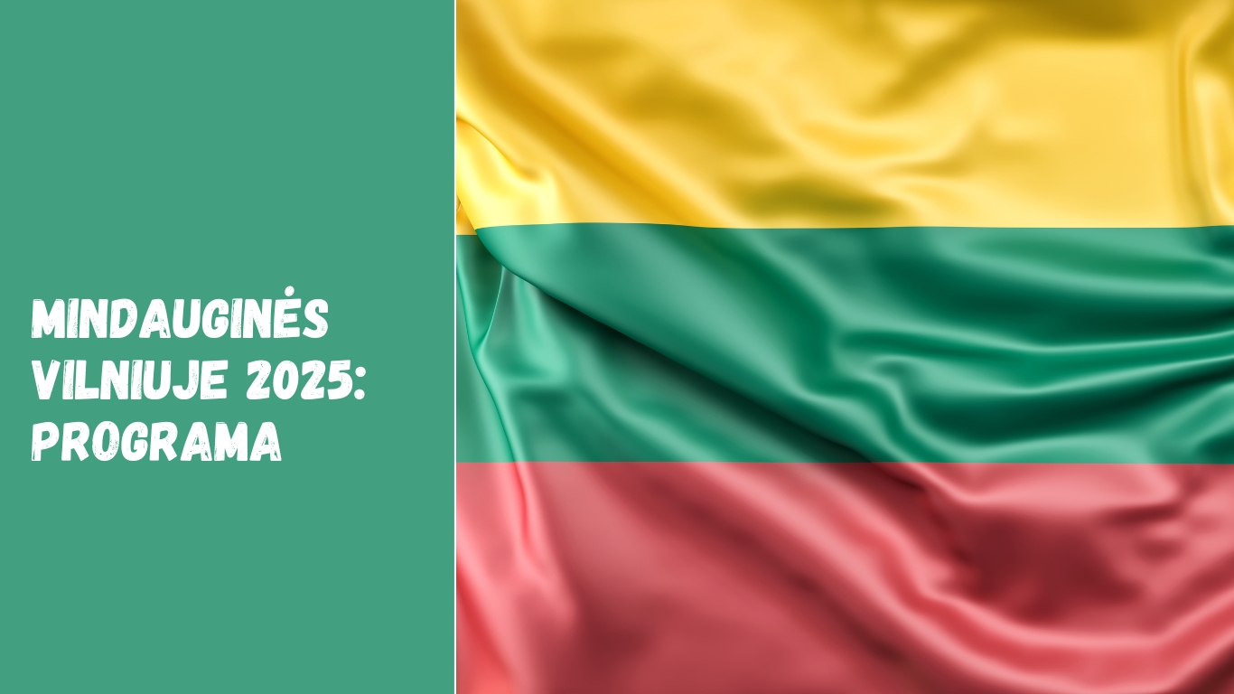 Mindauginės Vilniuje 2025: Programa