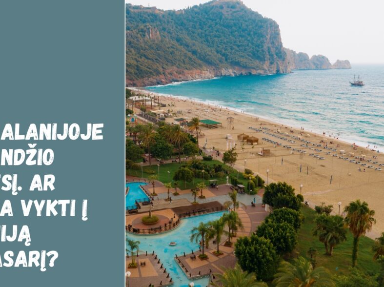 Orai Alanijoje balandžio mėnesį. Ar verta vykti į Alaniją pavasarį?