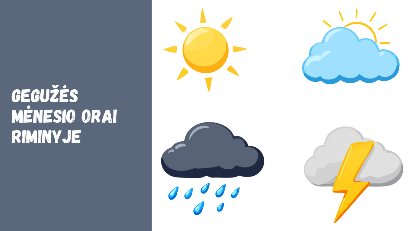 Gegužės mėnesio orai Riminyje