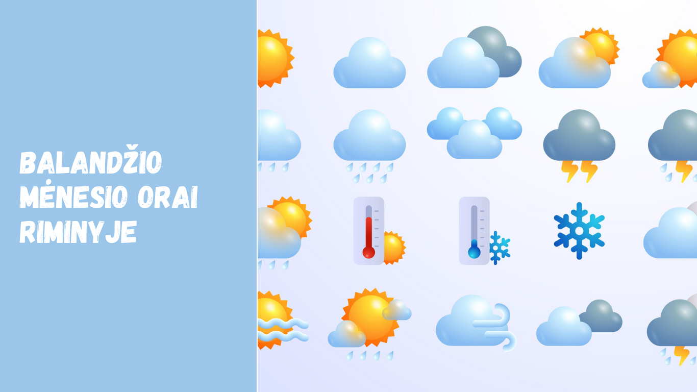 balandžio mėnesio orai Riminyje