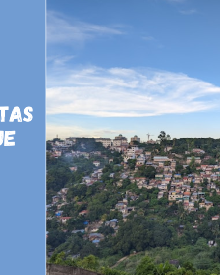 Filipinų miestas Sebu saloje