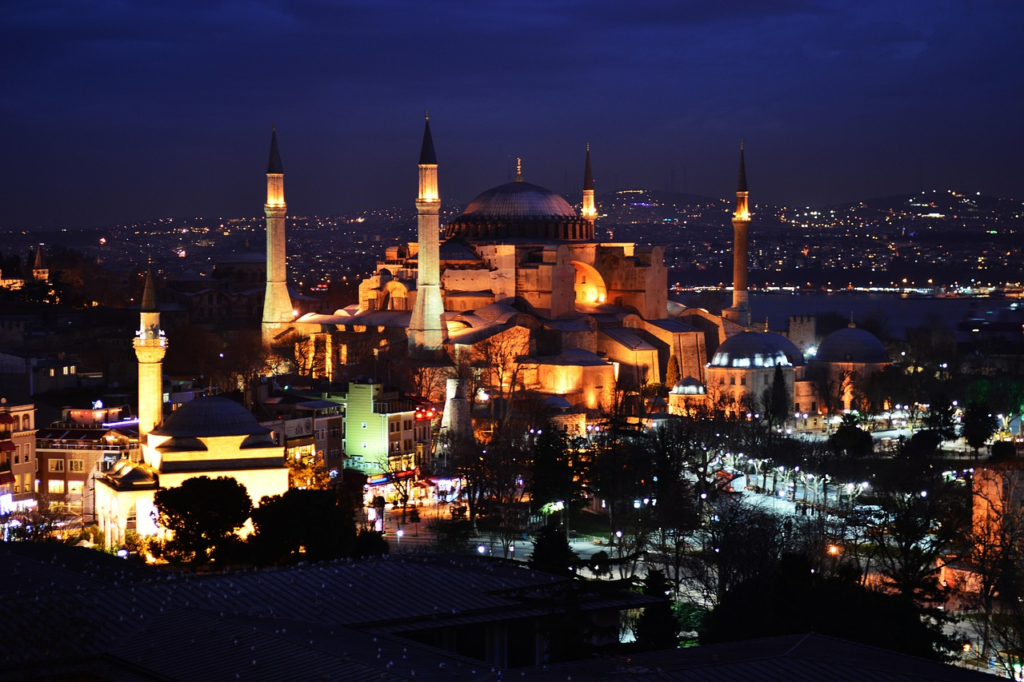 Stambulas ir Sofijos soboras (Hagia Sophia)