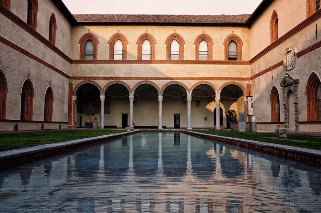 Sforcų pilis – Milano gynybinis simbolis