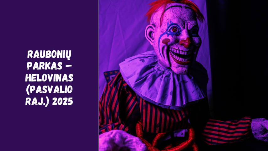 Raubonių parkas – Helovinas (Pasvalio raj.) 2025