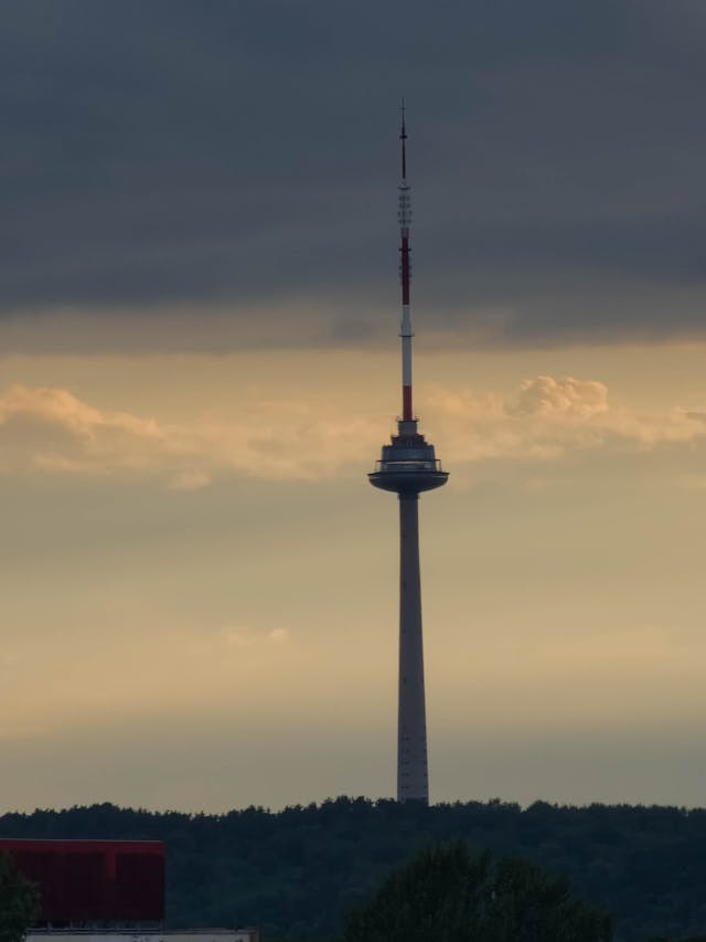 Vilniaus TV bokštas – miestas iš paukščio skrydžio