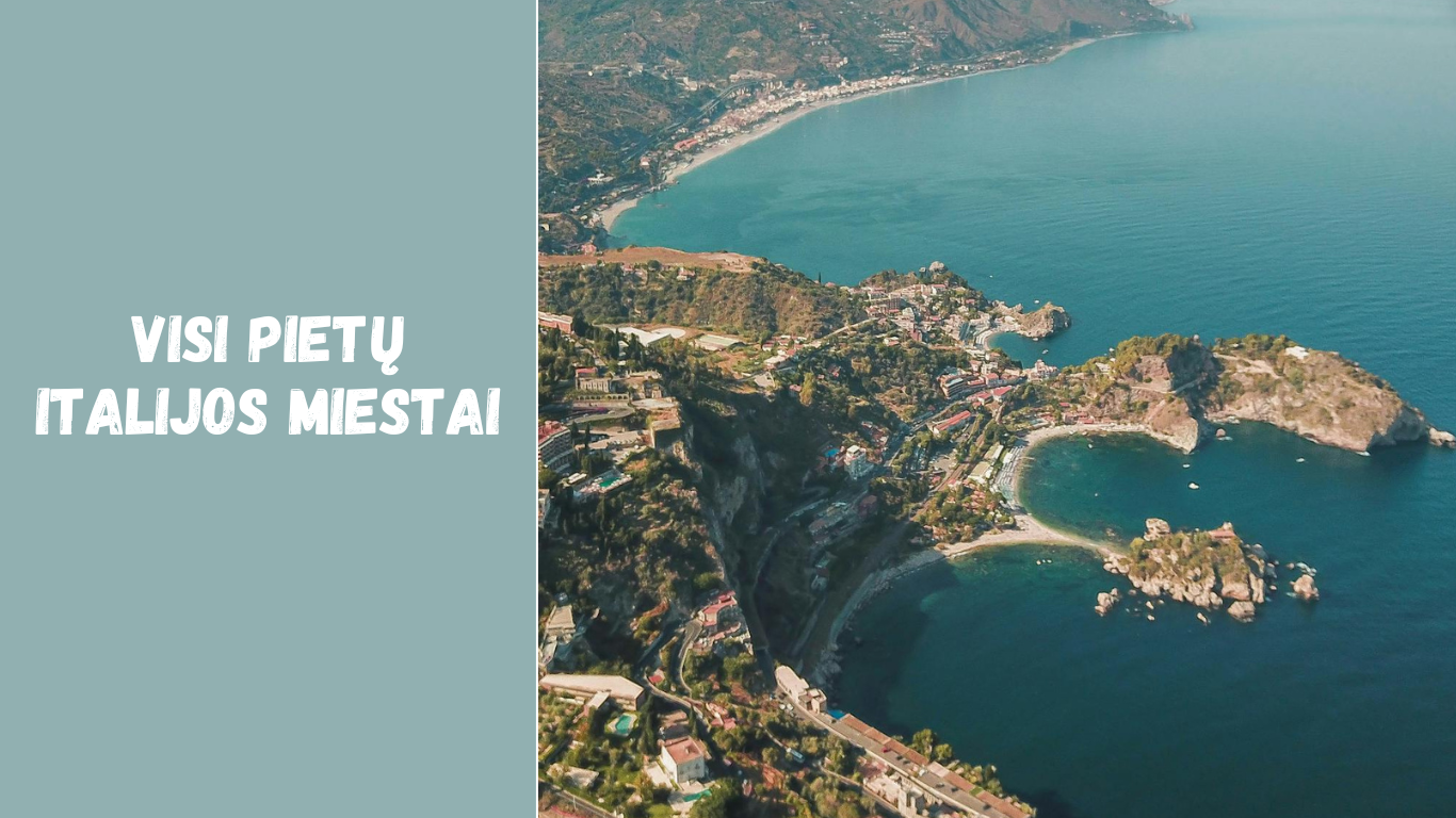 Visi Pietų Italijos miestai