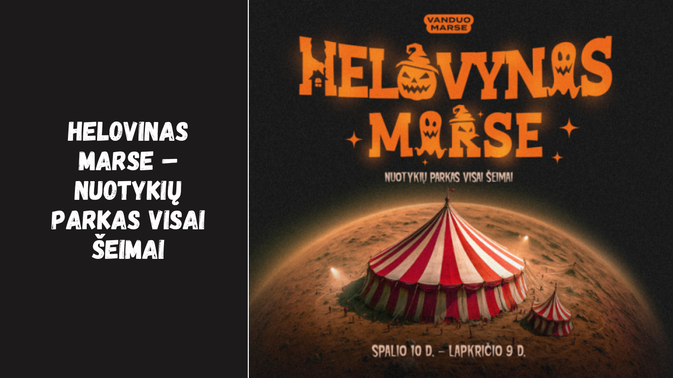 Helovinas Marse – Nuotykių parkas visai šeimai