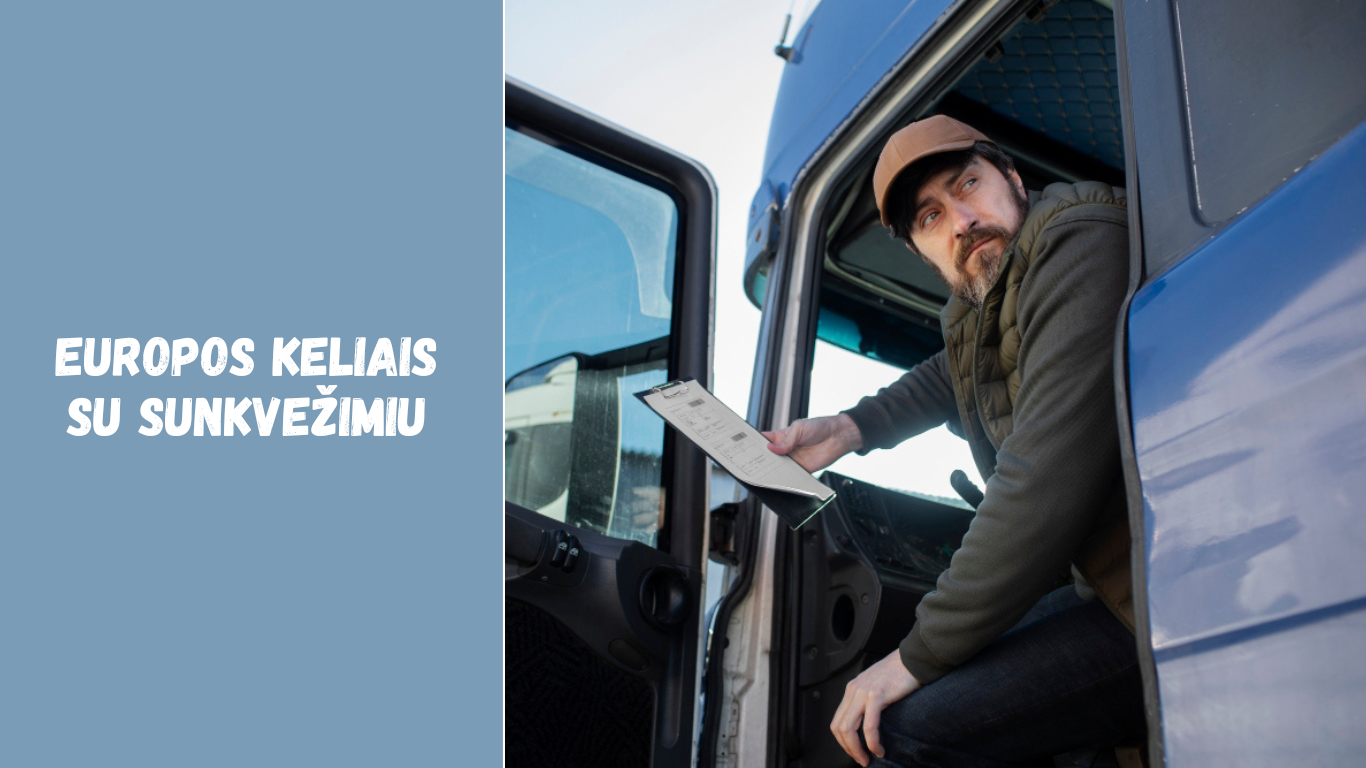 Europos keliais su sunkvežimiu