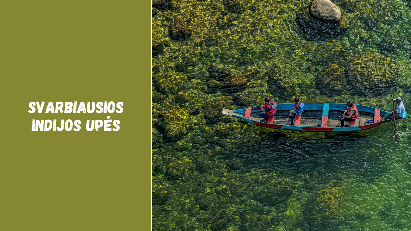 Svarbiausios Indijos upės