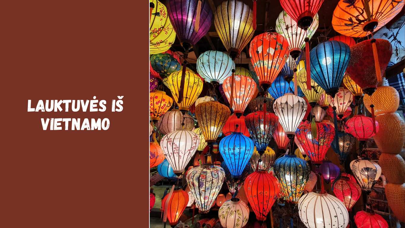 Lauktuvės iš Vietnamo – ką parvežti artimiesiems iš kelionės