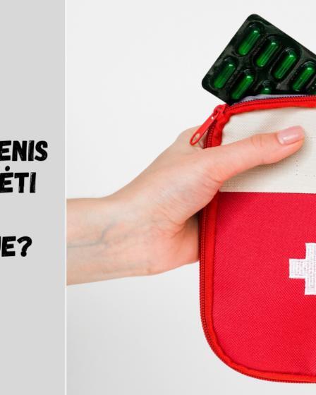 Kokius reikmenis svarbu turėti kelionių vaistinėlėje?