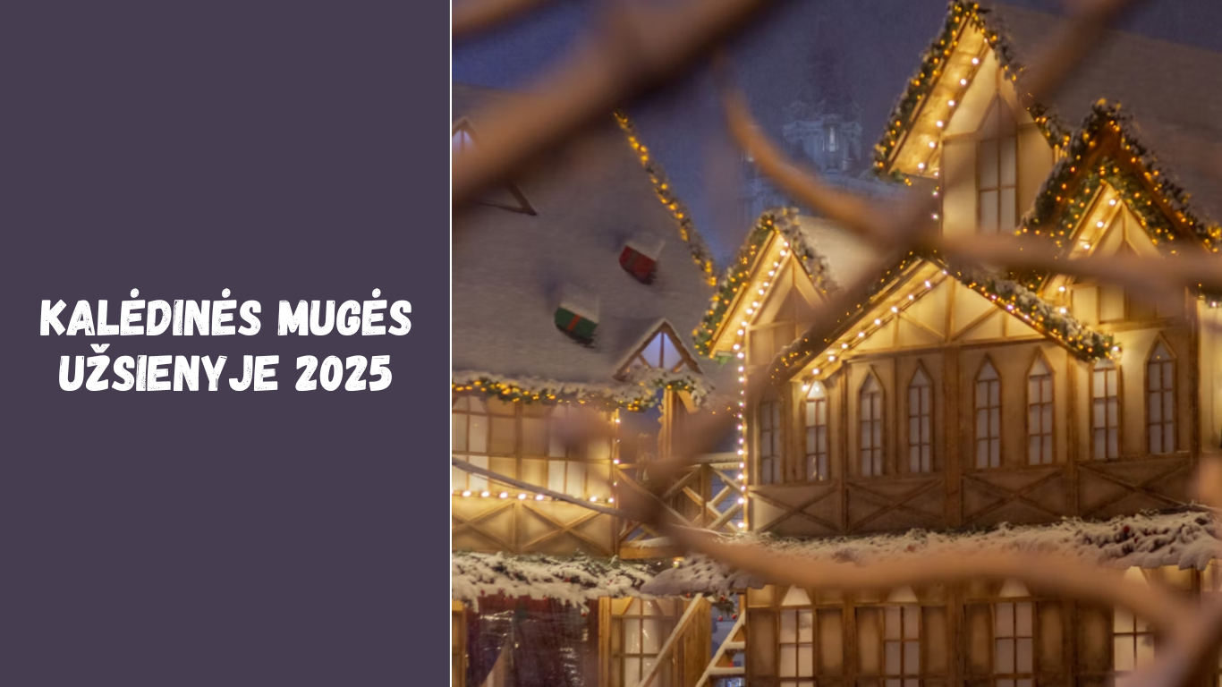 Kalėdinės mugės užsienyje 2025