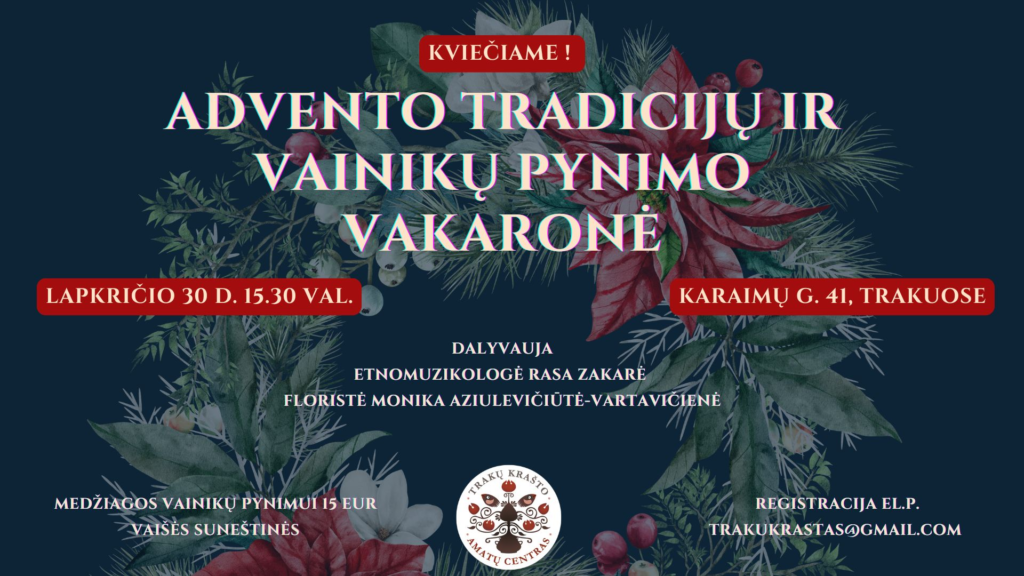 Kalėdiniai renginiai Trakuose 2025: ką pamatyti ir kur nuvykti per šventes?