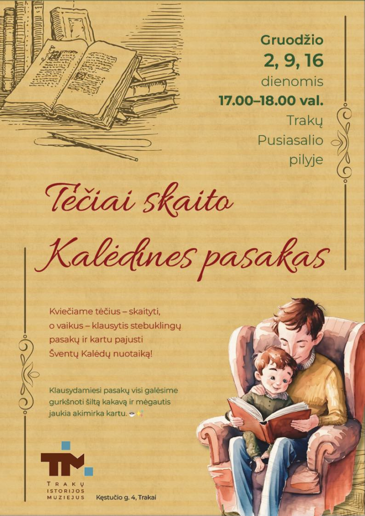 Kalėdiniai renginiai Trakuose 2025: ką pamatyti ir kur nuvykti per šventes?