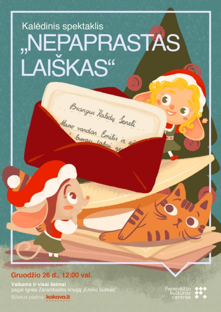 Ką veikti per Kalėdas Panevėžyje? 2025 m. šventinių renginių apžvalga