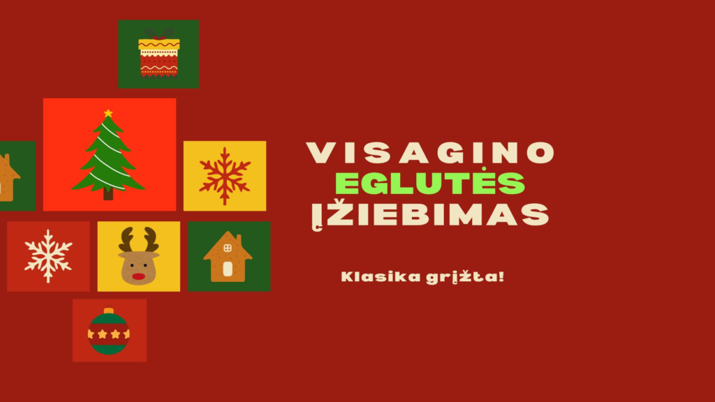 Kalėdinių eglių įžiebimai visoje Lietuvoje 2025: renginių datos ir vietos