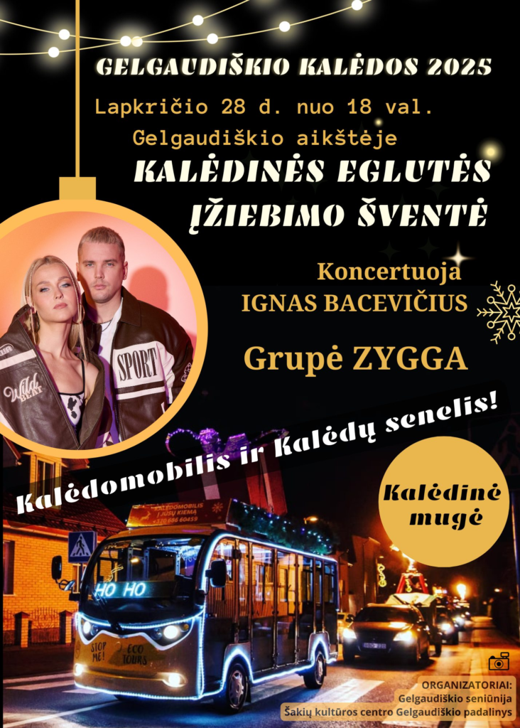 Kalėdinių eglių įžiebimai visoje Lietuvoje 2025: renginių datos ir vietos