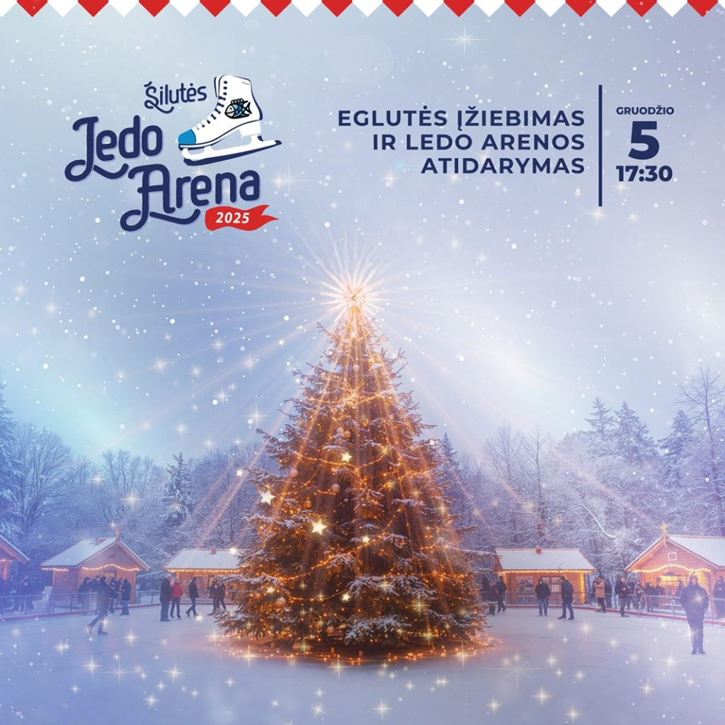 Kalėdinių eglių įžiebimai visoje Lietuvoje 2025: renginių datos ir vietos