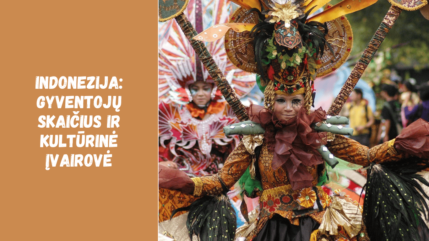 Indonezija: gyventojų skaičius ir kultūrinė įvairovė