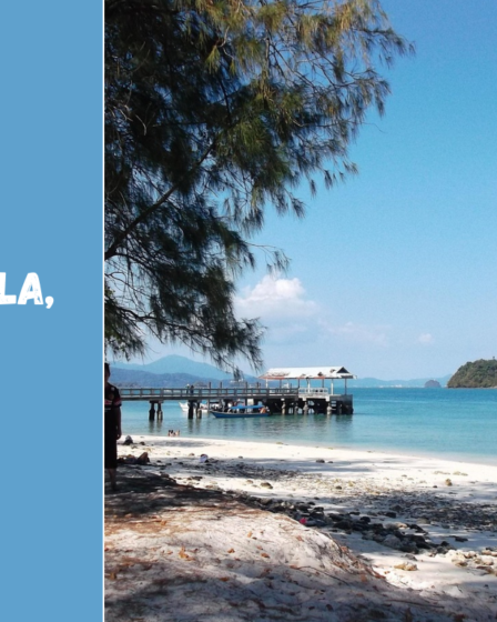 Langkawi sala, Malaizija – tropinis rojus su balto smėlio pakrantėmis