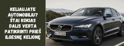 Keliaujate automobiliu? Štai kokias dalis verta patikrinti prieš ilgesnę kelionę