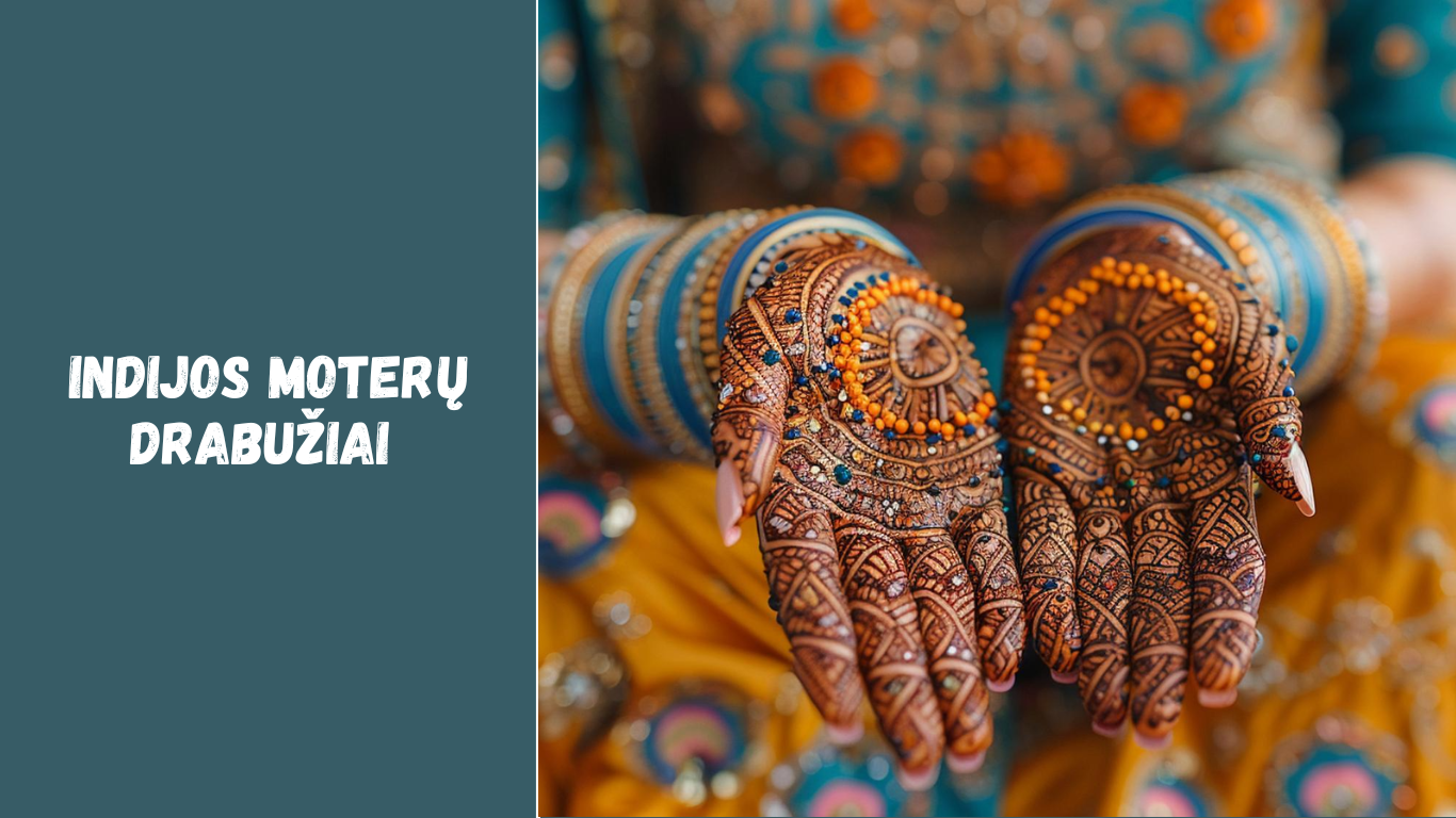 Indijos moterų drabužiai – sarios, spalvos ir jų simbolika