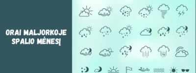 Orai Maljorkoje spalio mėnesį: šiltas ruduo ir mažiau turistų