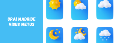 Orai Madride visus metus: kontinentinio klimato sezoniškumas