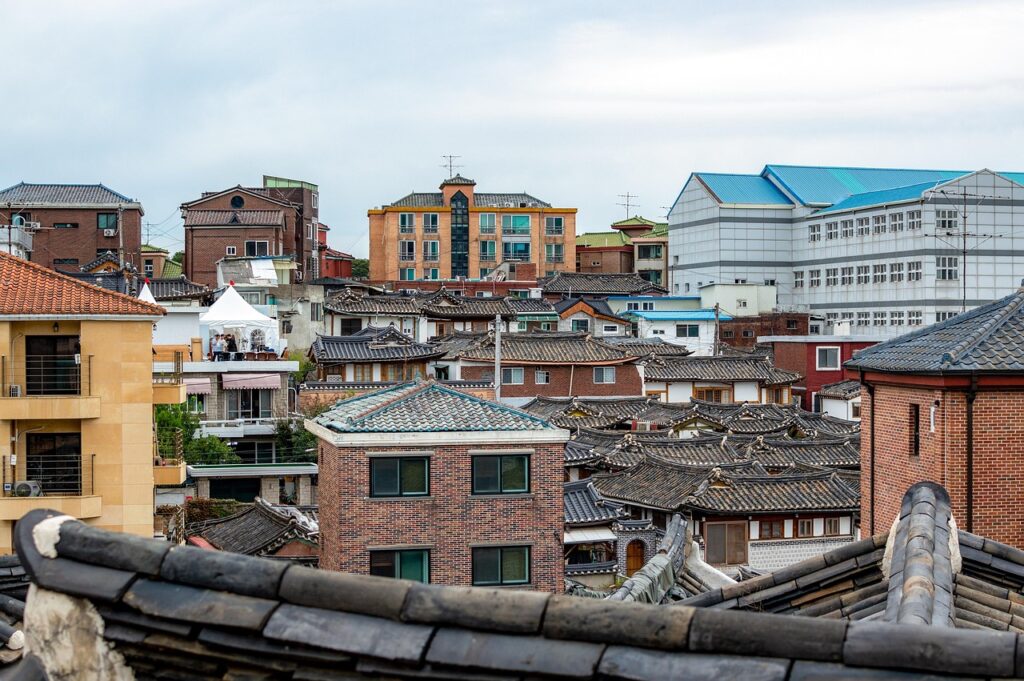 Bukchon Hanok kaimelis