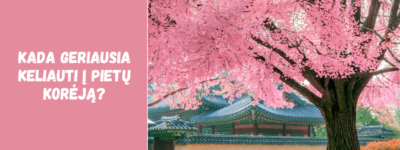 Kada geriausia keliauti į Pietų Korėją?