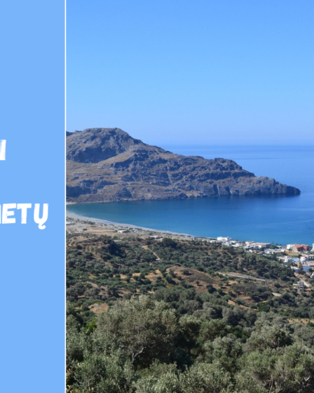 Kokie orai Kretoje skirtingais metų laikais