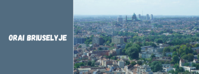 Orai Briuselyje: švelnus klimatas ir dažni krituliai