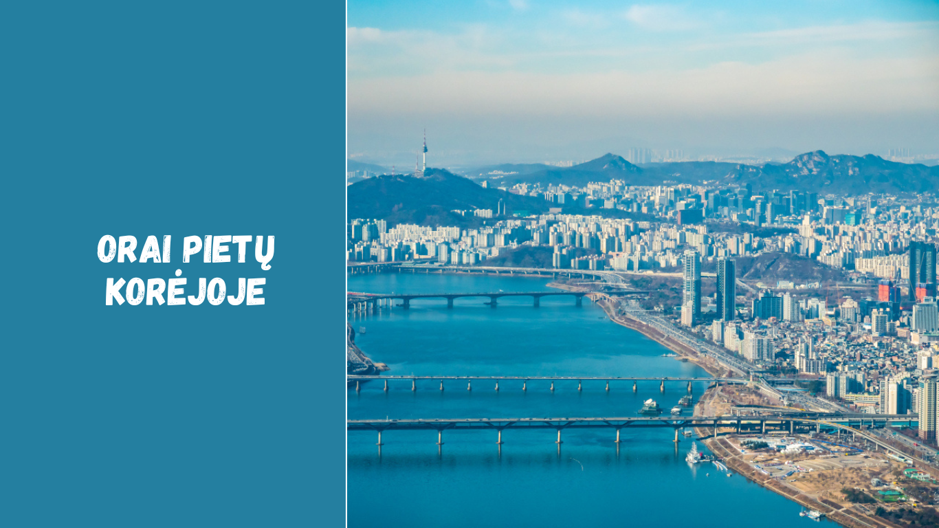 Orai Pietų Korėjoje: klimatas ir sezonai