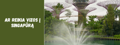 Ar reikia vizos į Singapūrą? Vizų taisyklės lietuviams ir kitiems keliautojams