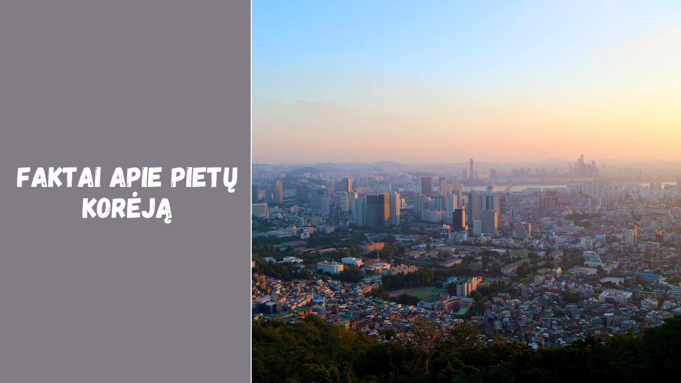 Faktai apie Pietų Korėją: kultūra, religija ir gyventojai