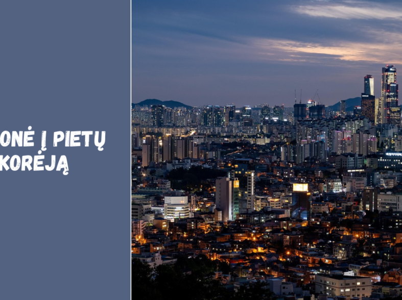 Kelionė į Pietų Korėją: ką svarbu žinoti prieš vykstant