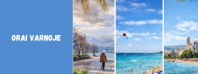 Orai Varnoje: kada geriausia planuoti kelionę?