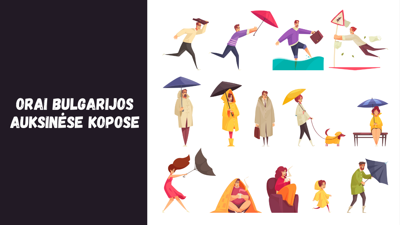 Orai Bulgarijos Auksinėse Kopose: kada geriausia planuoti atostogas?