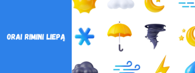 Orai Rimini liepą: vasaros karščiai ir poilsis prie jūros